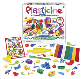 Plasticine No-Dry Modeling Clay Character Creator Kit