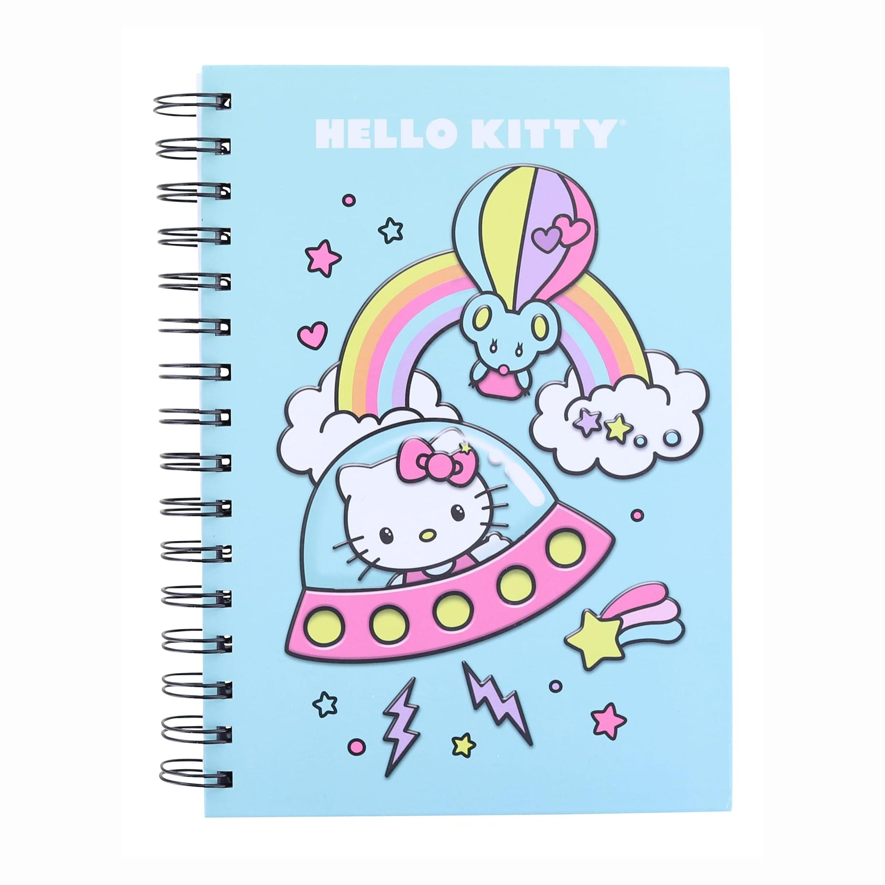 Hello Kitty Spaceship A5 Spiral Notebook
