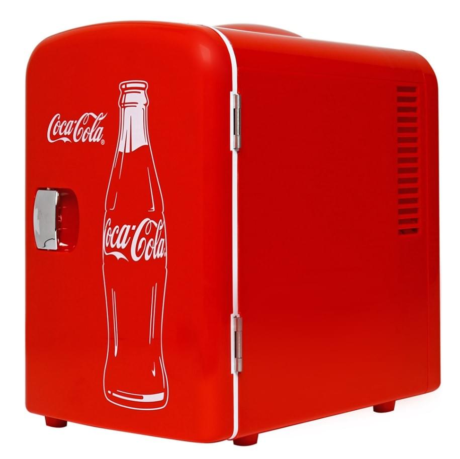 Coca-Cola 4L Compact Personal Travel Fridge | Warmer/Cooler