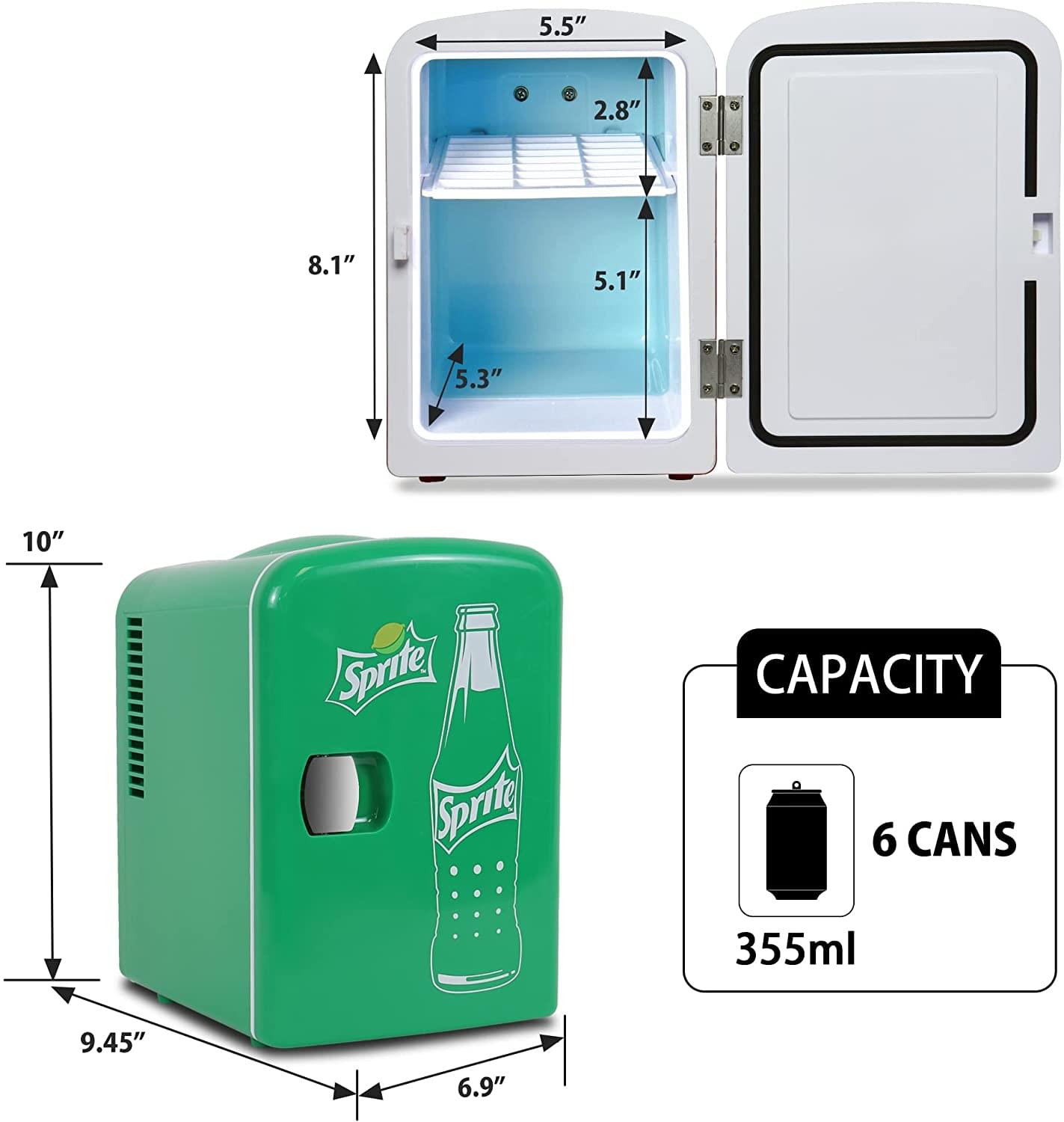 Sprite 4L Compact Personal Travel Fridge | Warmer/Cooler