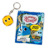 Yummy World Snack Attack 1.5" Blind Bag Keychain, Lot of 3