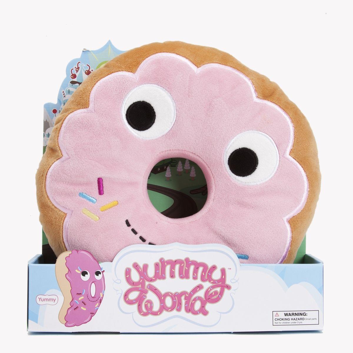 Yummy World 10" Designer Plush: Yummy Pink Donut