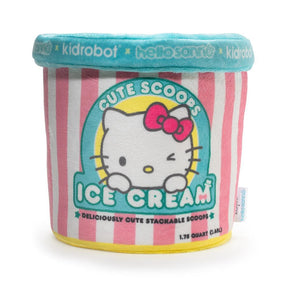 Hello Sanrio Medium Plush Ice Cream Scoops