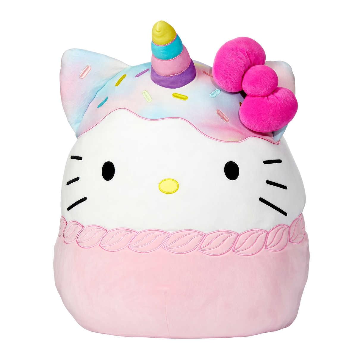 Hello Kitty x Squishmallow 20 Inch Plush | Hello Kitty Cupcake Unicorn