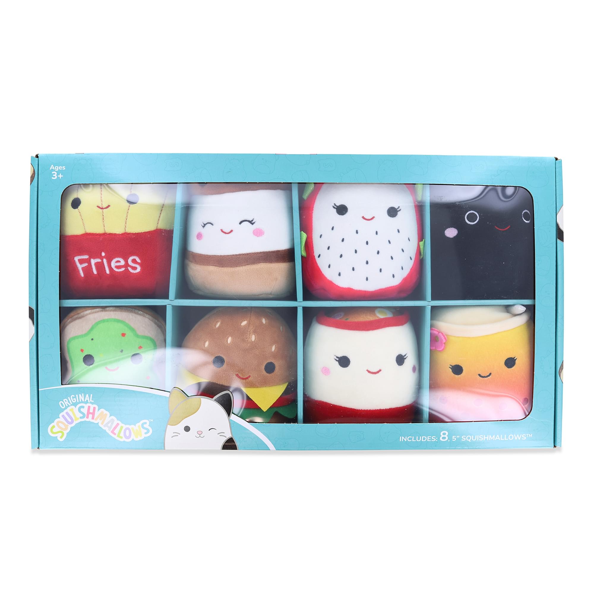 Squishmallows 5 Inch Mini Plush 8 Pack | Food #2