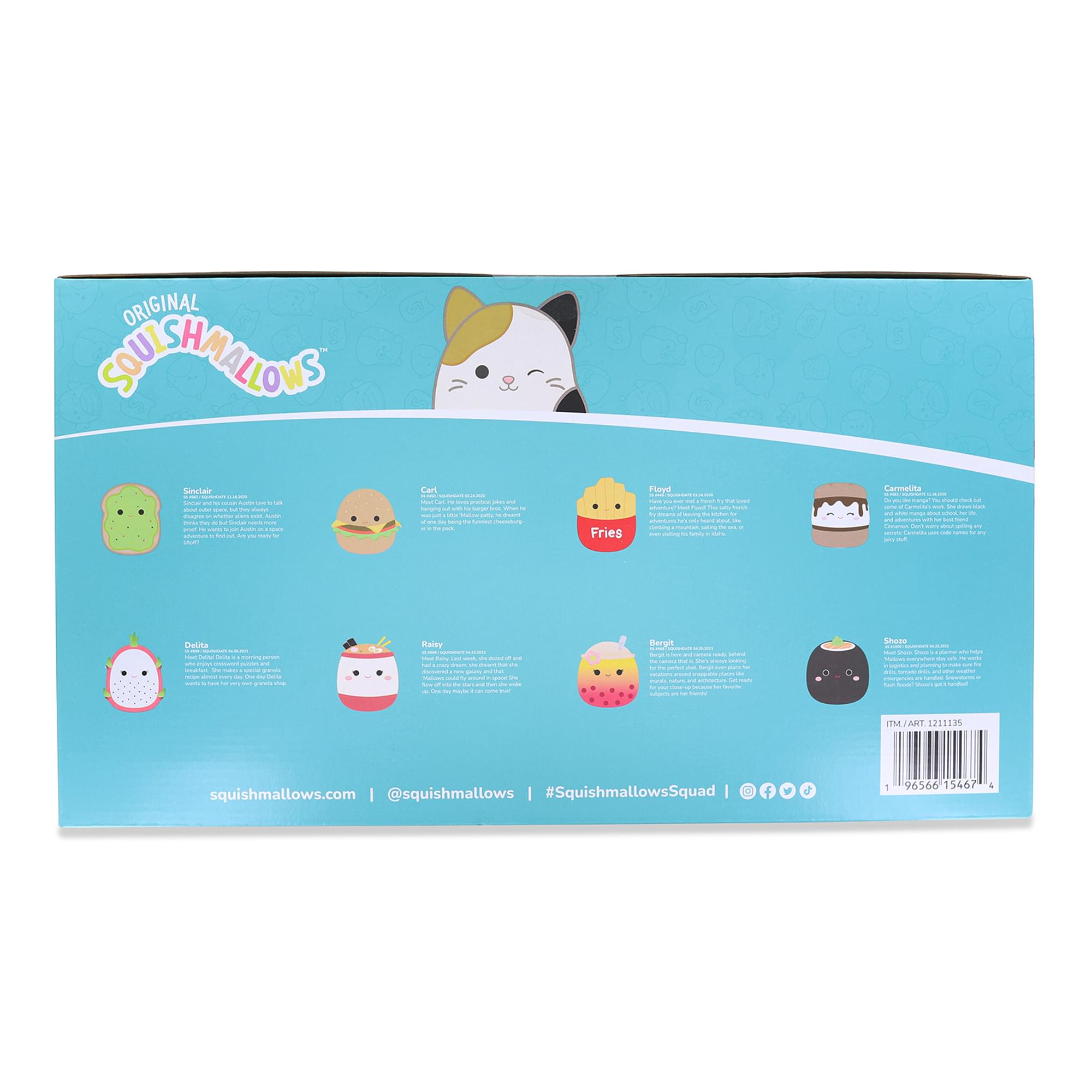 Squishmallows 5 Inch Mini Plush 8 Pack | Food #2