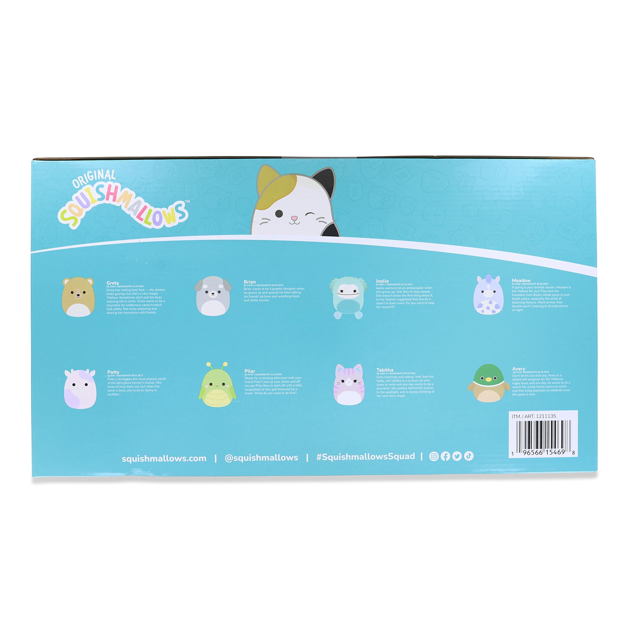 Squishmallows 5 Inch Mini Plush 8 Pack | Fantasy & Wildlife