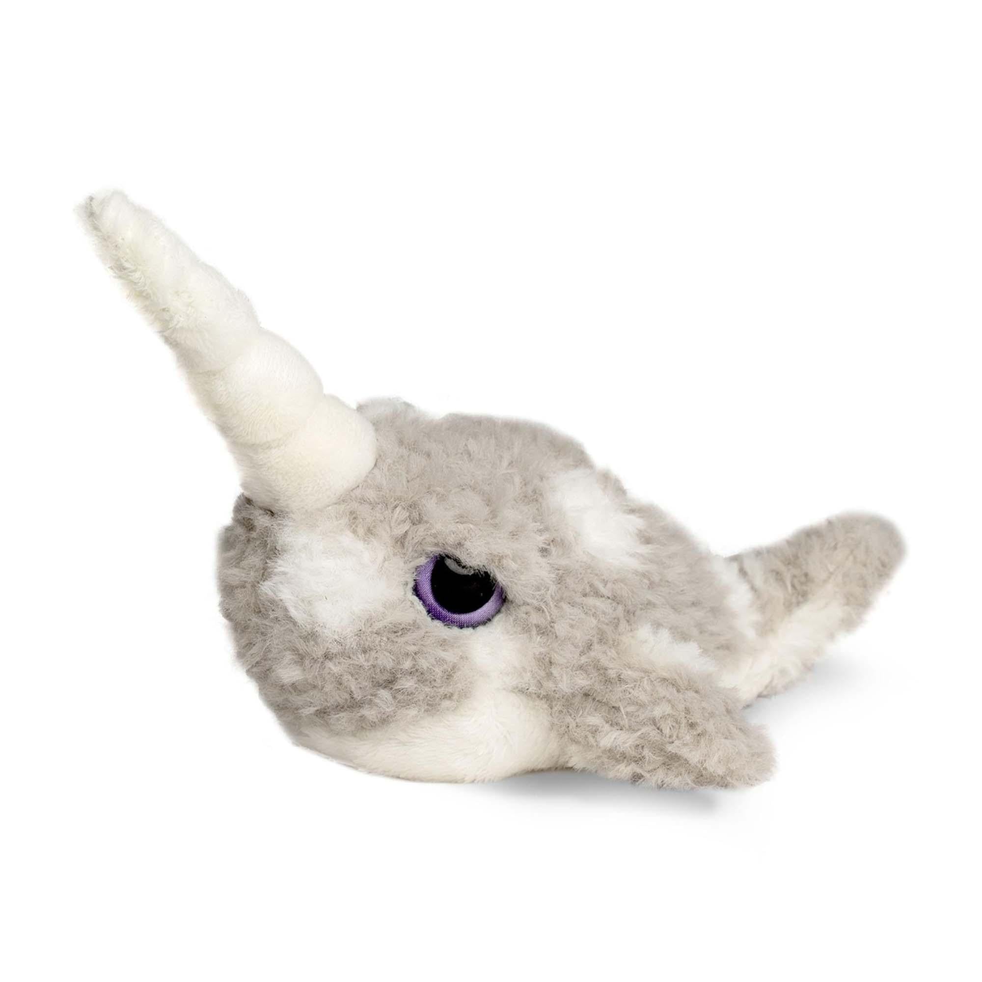 Cute & Cuddly Narwhal 6 Inch Plush | Grey