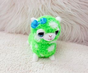 Cute and Cuddly 6 Inch Alpaca Plush | Green