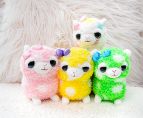 Cute and Cuddly 6 Inch Alpaca Plush | Green