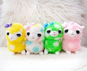 Cute and Cuddly 12 Inch Alpaca Plush | Pink
