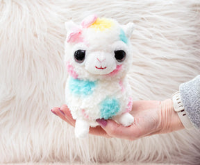 Cute and Cuddly 12 Inch Alpaca Plush | White