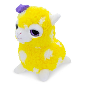 Cute and Cuddly 12 Inch Alpaca Plush | Yellow