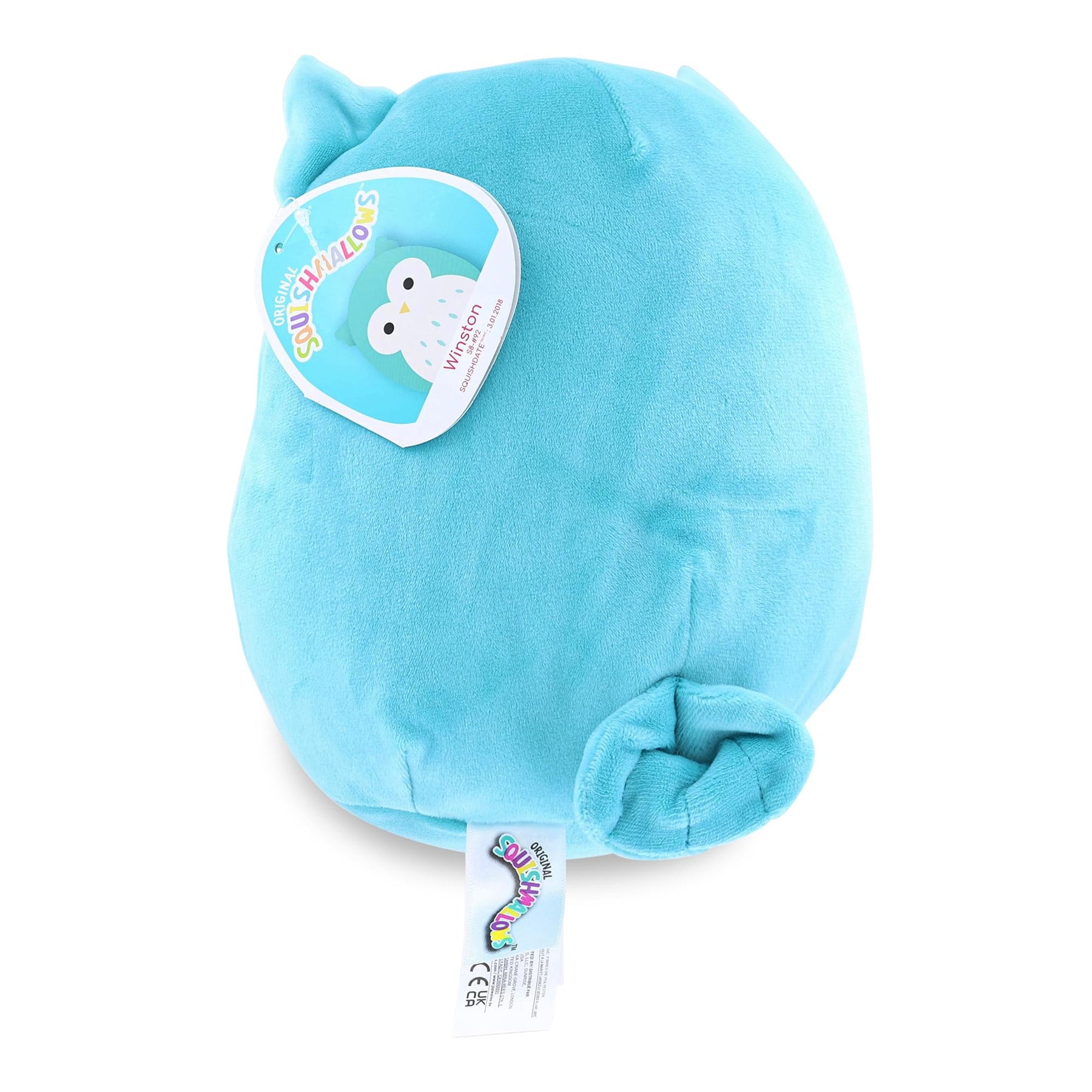Squishmallow 8 Inch Plush | Winston the Teal Owl