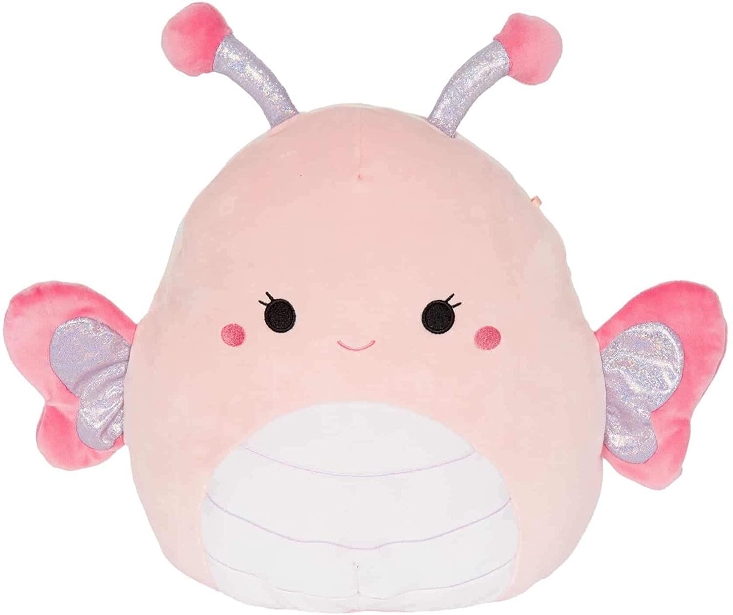 Squishmallow 8 Inch Plush | Maribel the Pink Butterfly