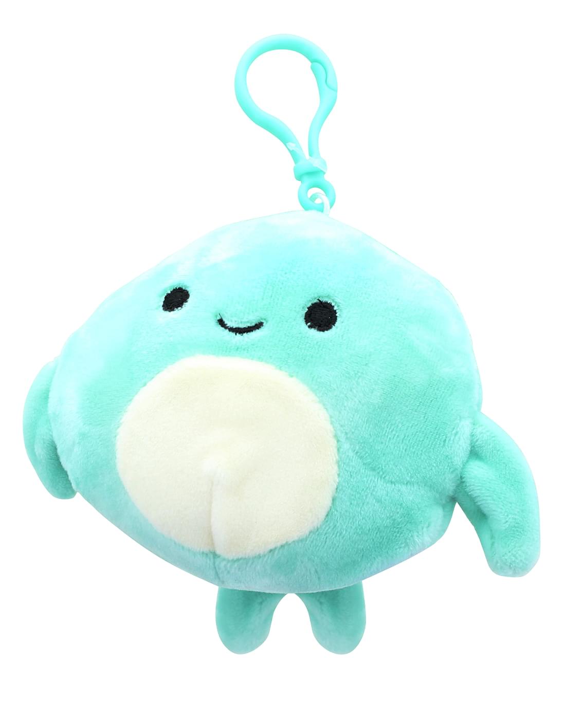 Squishmallow 3.5 Inch Sealife Plush Clip On | Perry the Dolphine