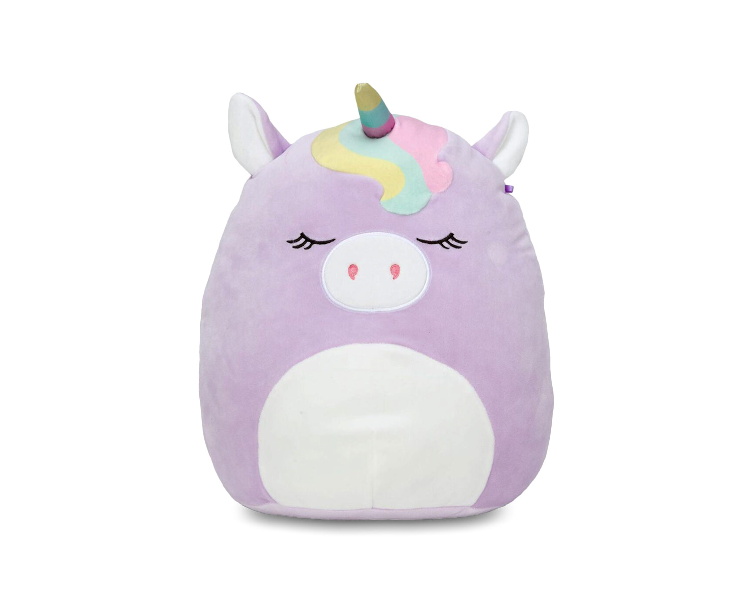 Squishmallow 20 Inch Plush | Sylvia the Purple Unicorn w/ Rainbow Bangs