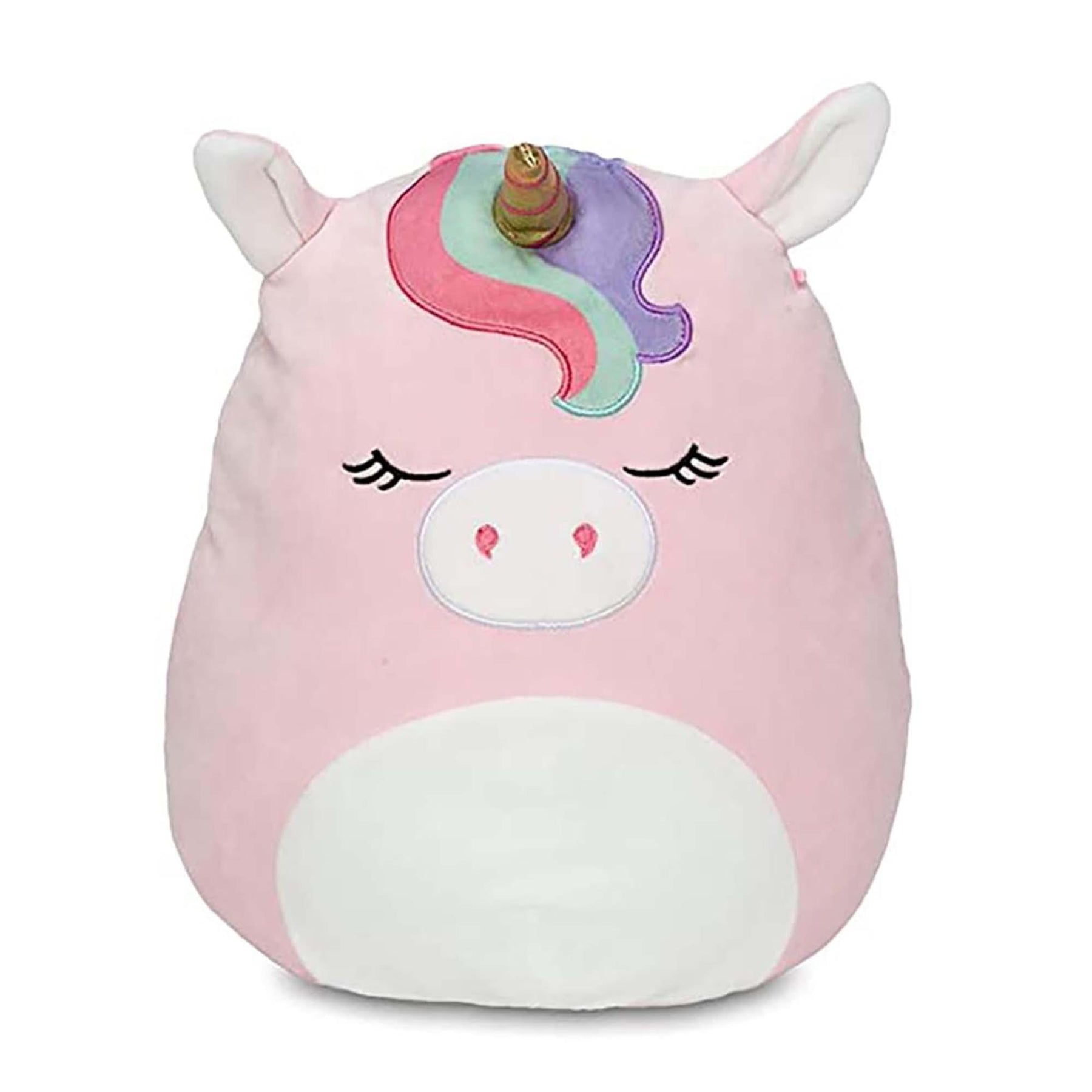 Squishmallow 5 Inch Plush | Ilene the Pink Unicorn w/ Rainbow Bangs