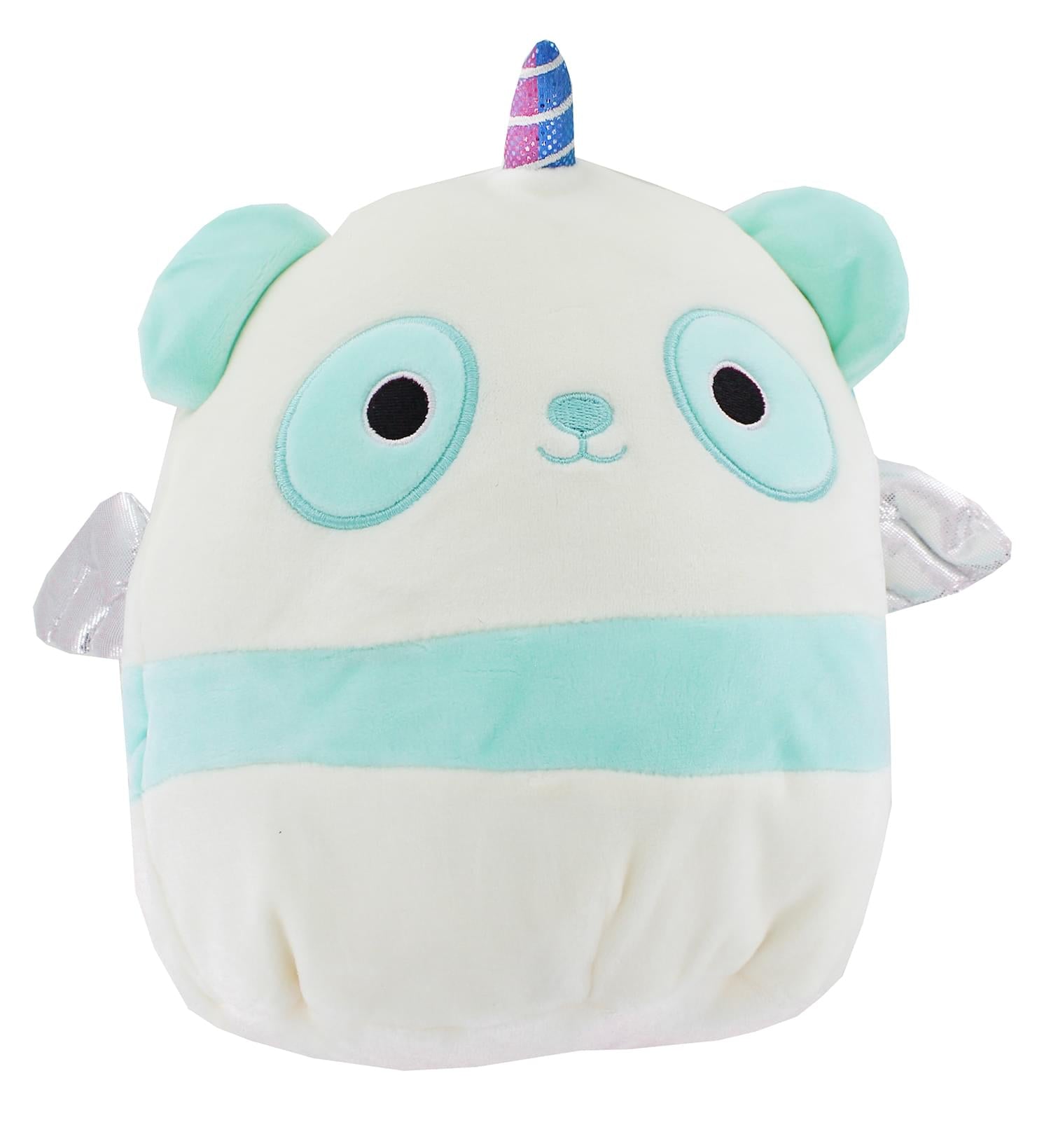 Squishmallow 8 Inch Plush | Felicia the Pandacorn | Pink/Blue Horn