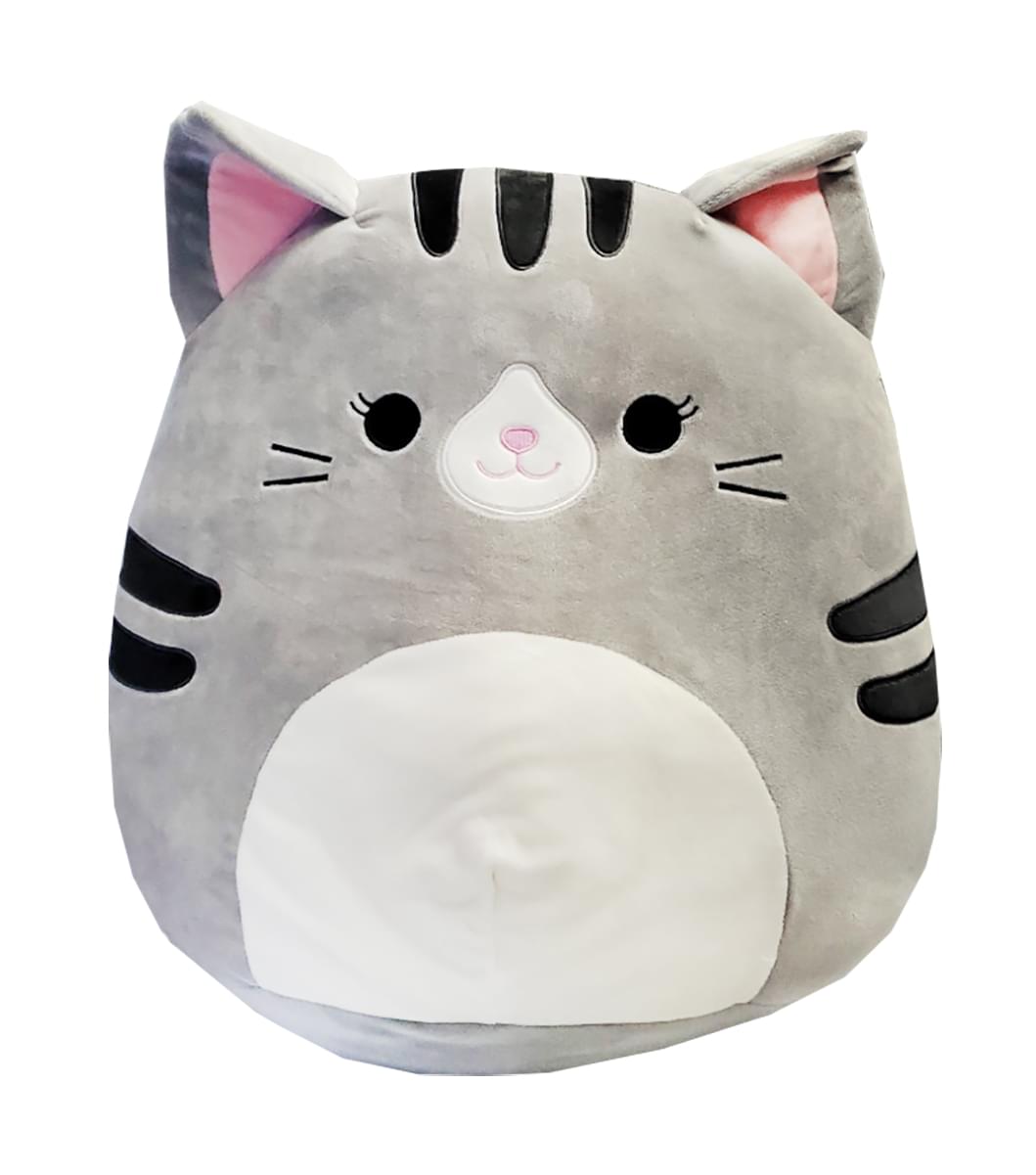 Squishmallow 20 Inch Plush | Tally the Grey Cat