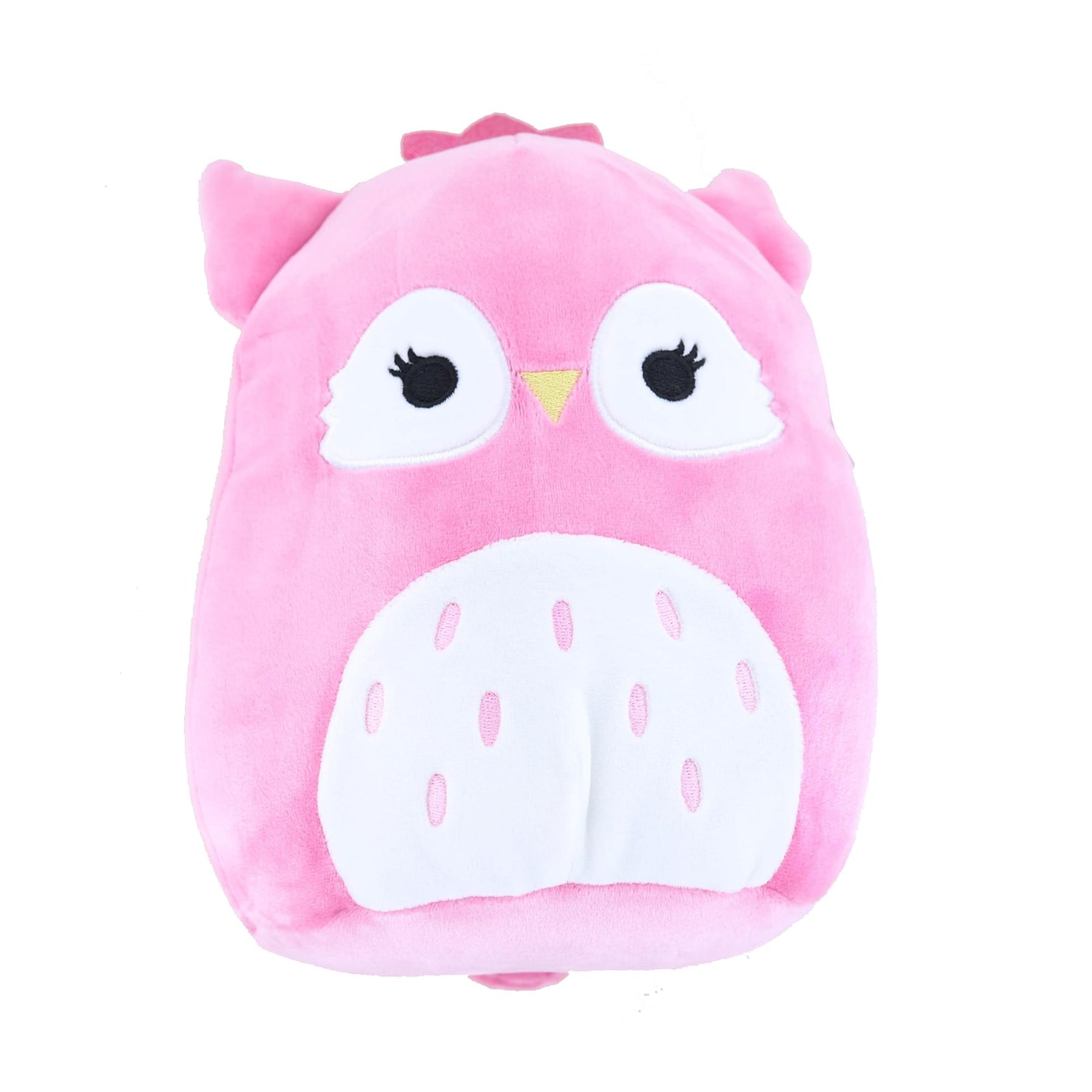 Squishmallow 8 Inch Friend Squad Plush | Bri the Pink Owl