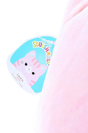 Squishmallow 8 Inch Plush | Laura the Pink Tabby Cat