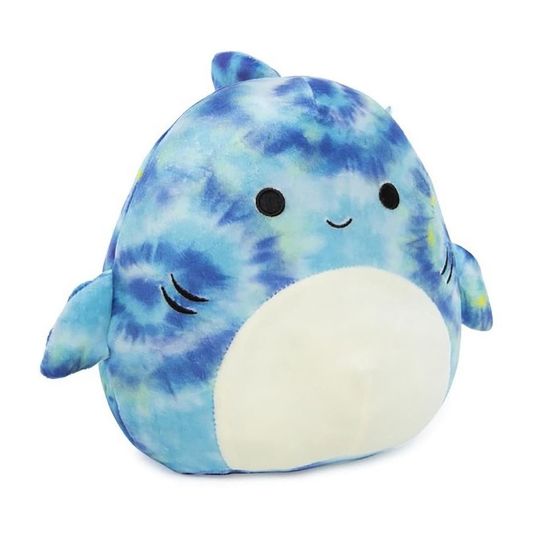 Squishmallow 8 Inch Plush | Luther the Tie Dye Blue Shark