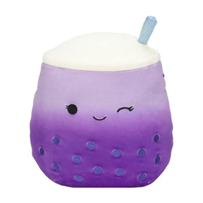 Squishmallow 12 Inch Plush | Poplina the Purple Boba Drink