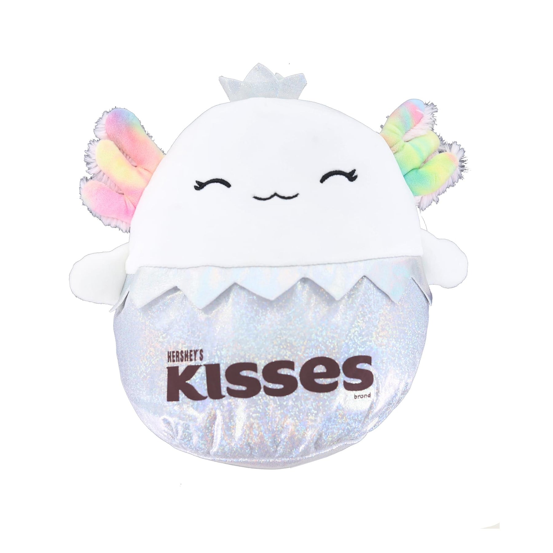 Squishmallow 8 Inch Candy Squad Plush | Nattie the Hershey Kisses Axolotl