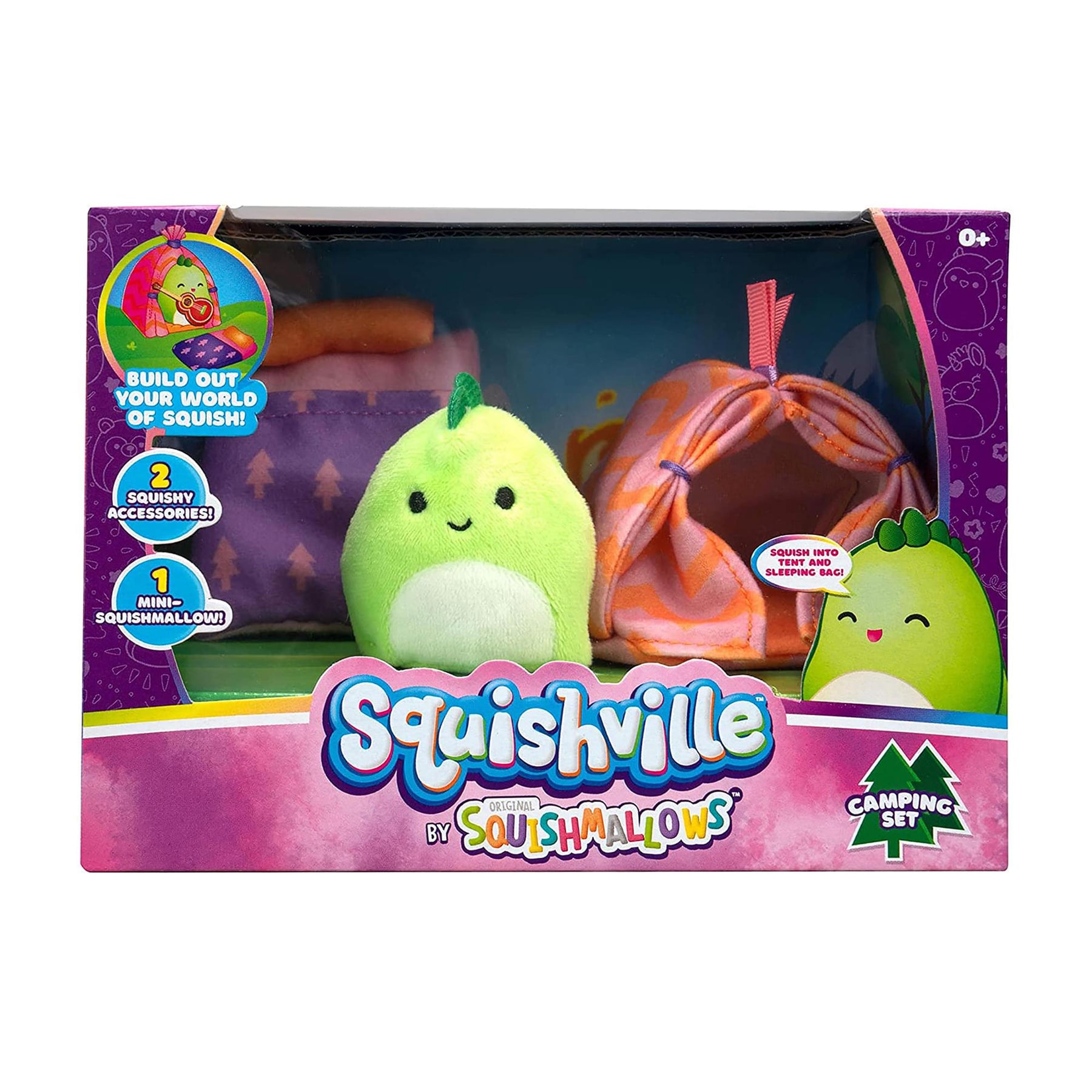Squishville Mini Squishmallow Plush | Camping Set