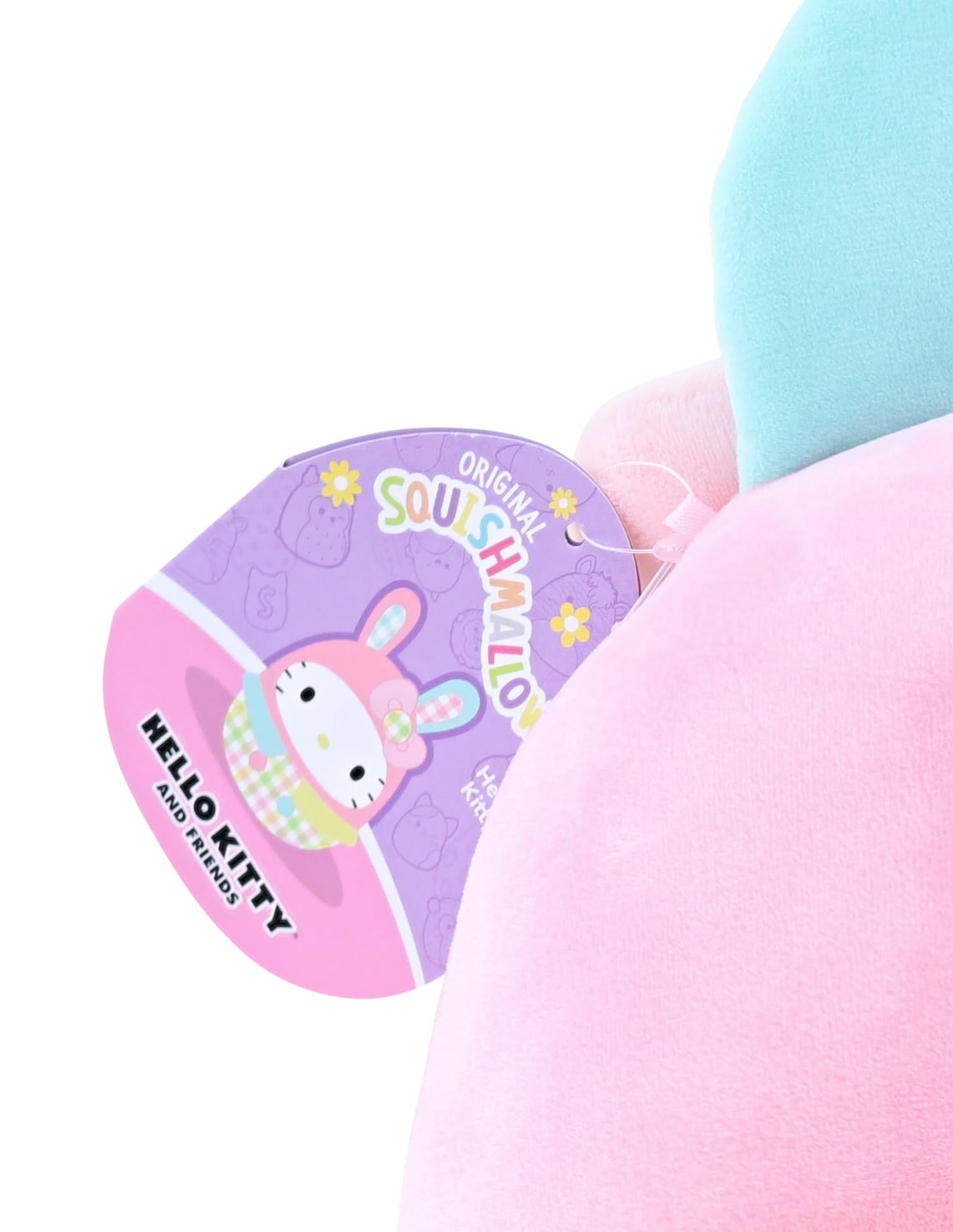 Hello Kitty Easter 8 Inch Squishmallow Plush | Hello Kitty in Bunny Costume
