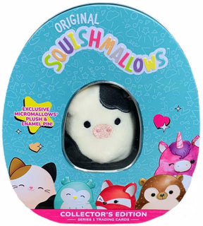 Squishmallow Trading Card Collector Tin Series 1 | Cow