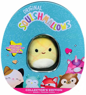 Squishmallow Trading Card Collector Tin Series 1 | Maui The Pineapple