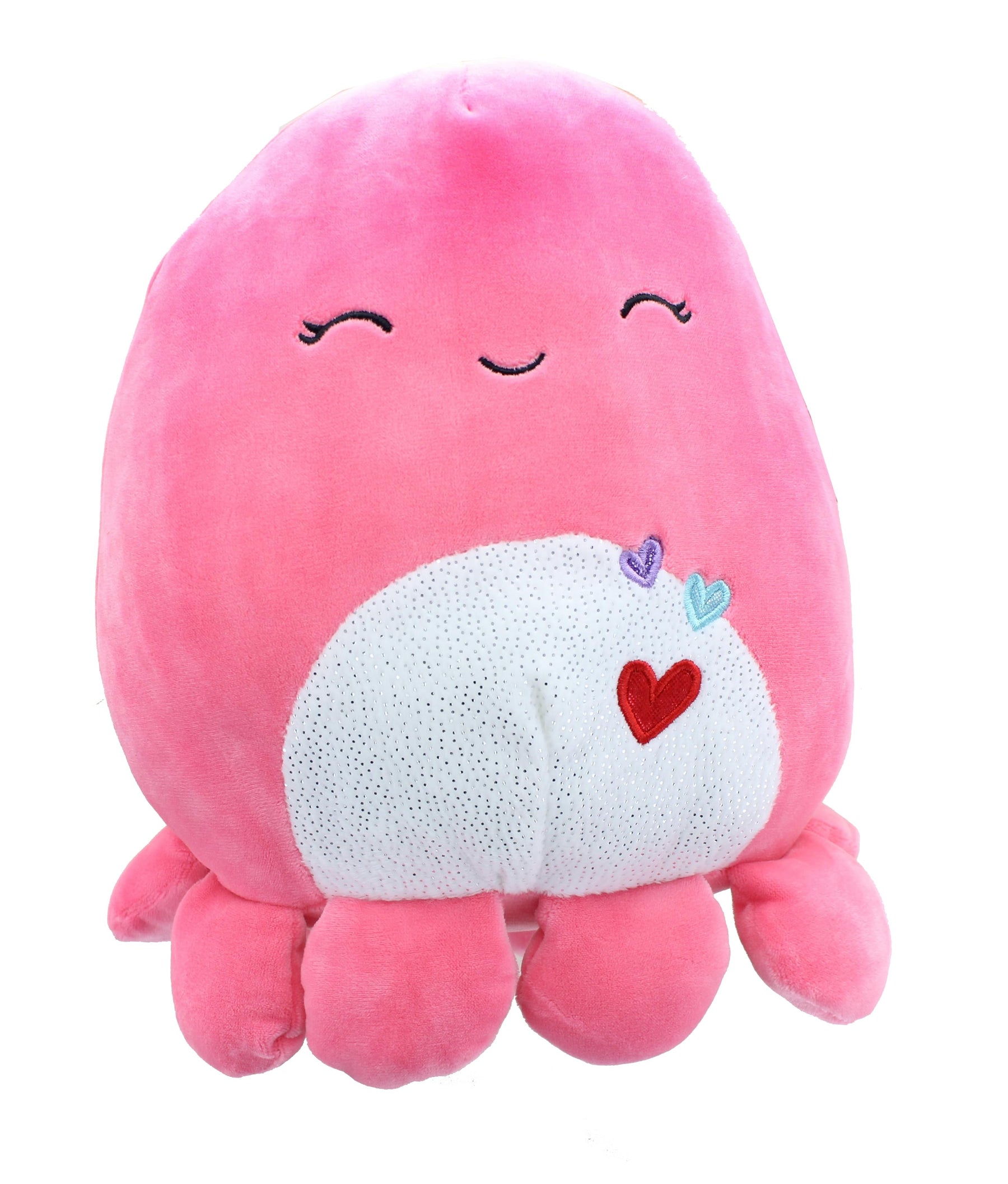 Squishmallow 12 Inch Valentine's Day Plush | Abby the Pink Octopus