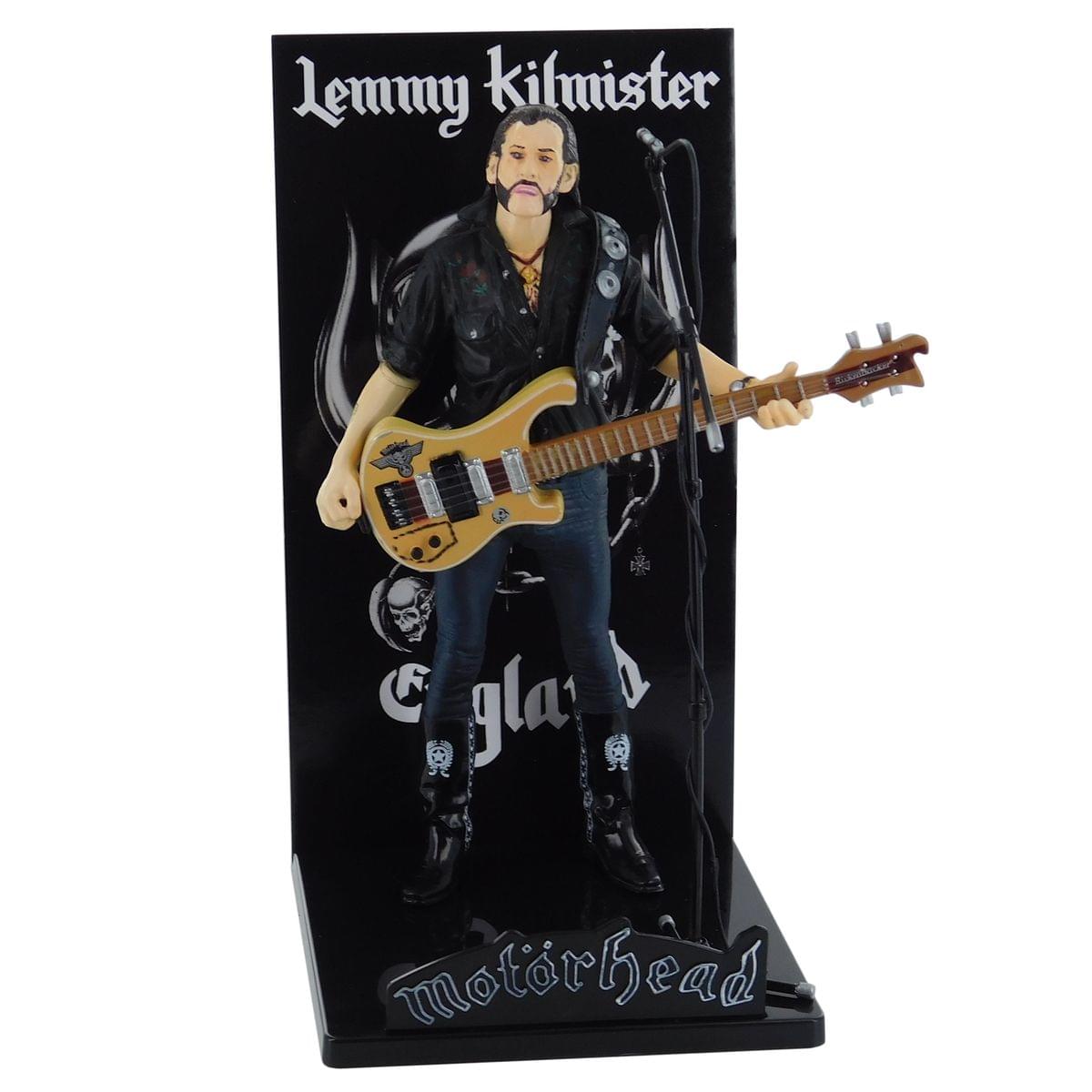 Motorhead Lemmy Kilmister Deluxe Figure Rickenbacker Guitar Eagle