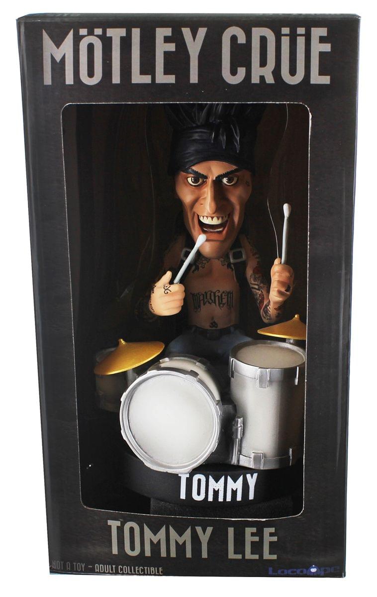 Locoape Motley Crue Tommy Lee No Drum Rig Resin Bobble Head Statue