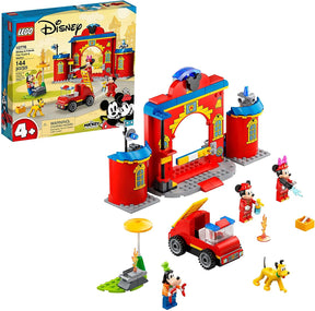 LEGO 10776 Mickey and Friends Fire Truck & Station 144 Piece Building Kit