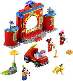 LEGO 10776 Mickey and Friends Fire Truck & Station 144 Piece Building Kit