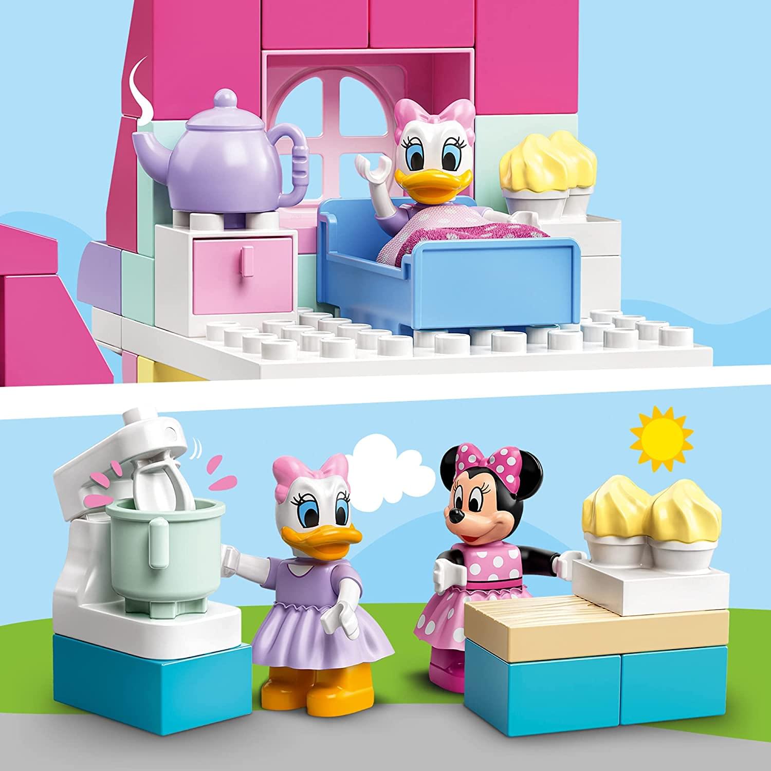 LEGO DUPLO 10942 Disney Minnies House and Café 91 Piece Building Kit