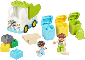 LEGO DUPLO 10945 Town Garbage Truck and Recycling 19 Piece Building Kit