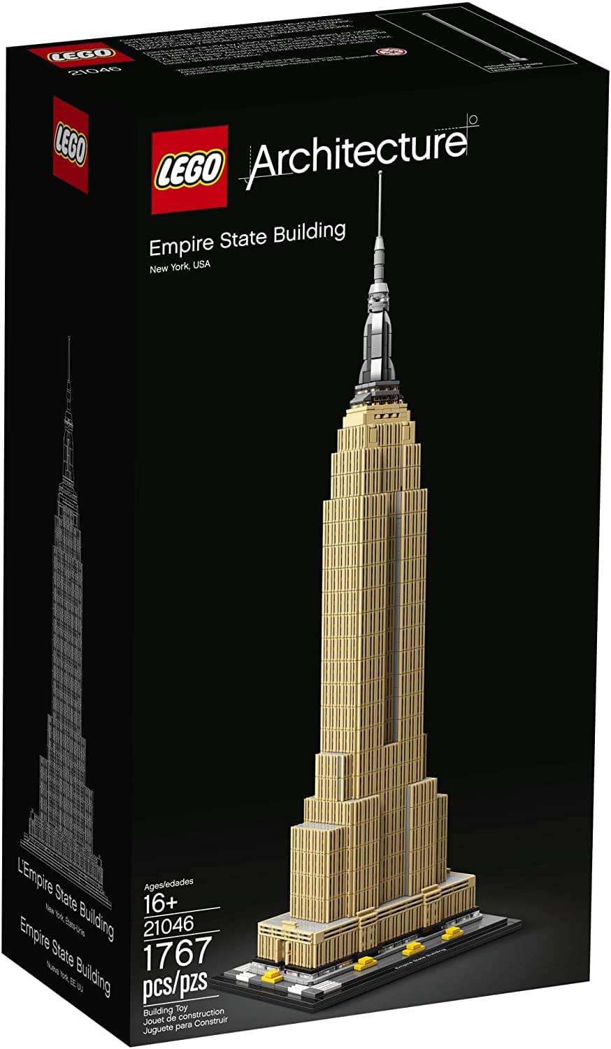 LEGO Architecture 21046 Empire State Building 1767 Piece Building Kit