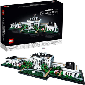 LEGO Architecture The White House 21054 | 1483 Piece Building Kit