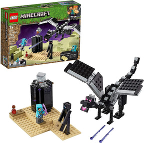 LEGO Minecraft The End Battle 21151 | 222 Piece Building Kit