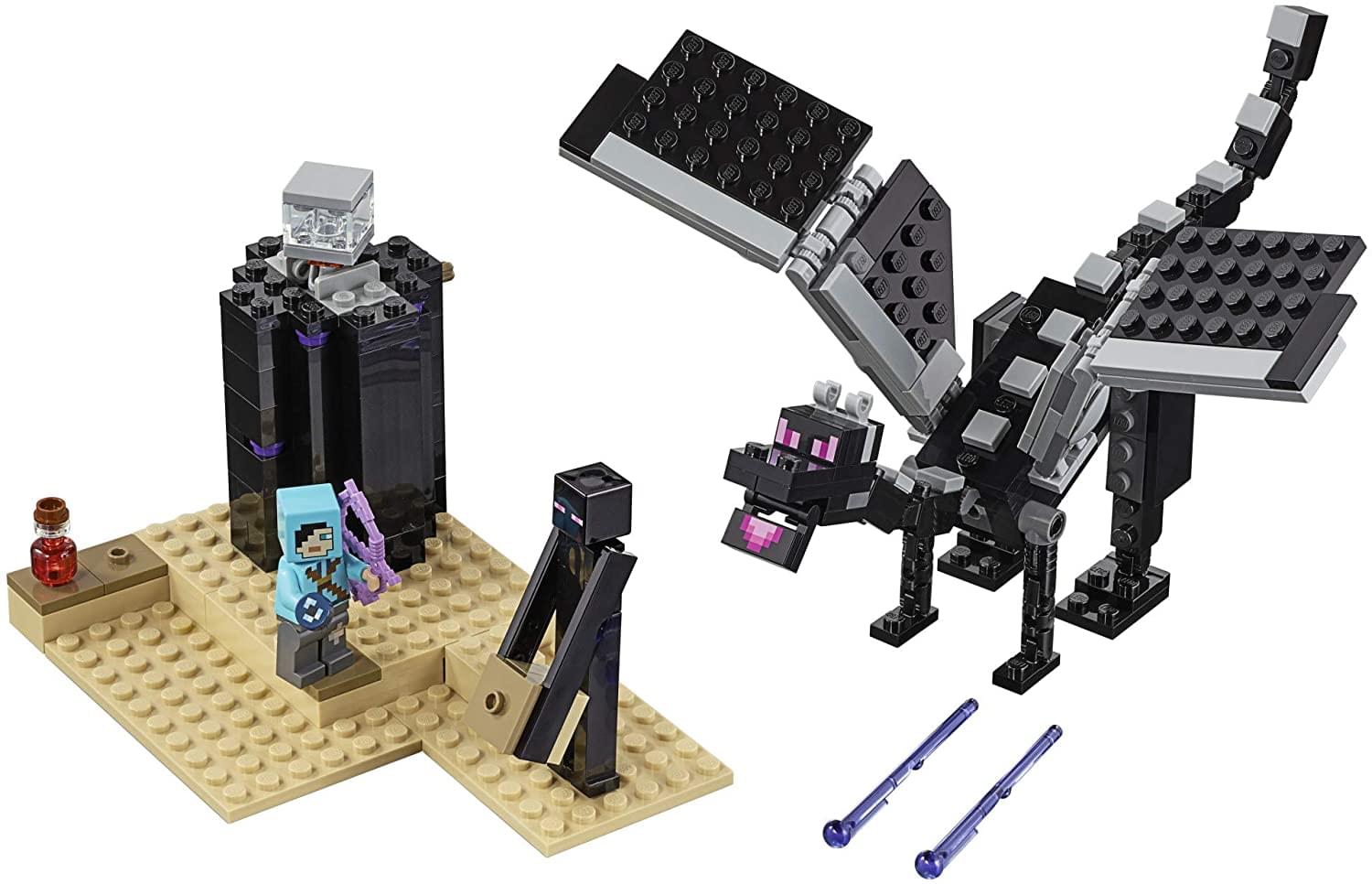 LEGO Minecraft The End Battle 21151 | 222 Piece Building Kit
