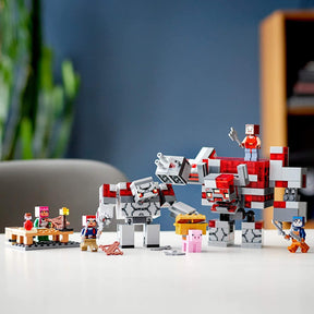 LEGO Minecraft Dungeons Redstone Battle 504 Piece Building Kit