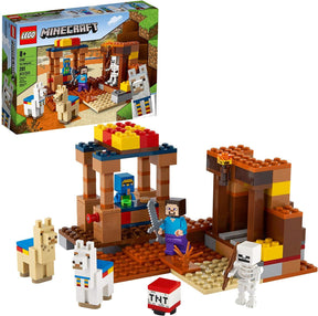LEGO Minecraft 21167 The Trading Post 201 Piece Building Kit