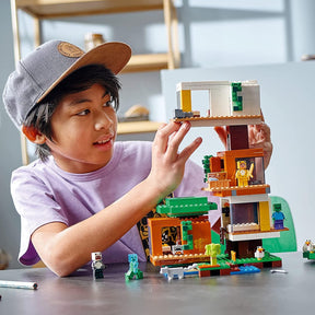 LEGO Minecraft 21174 The Modern Treehouse 909 Piece Building Kit