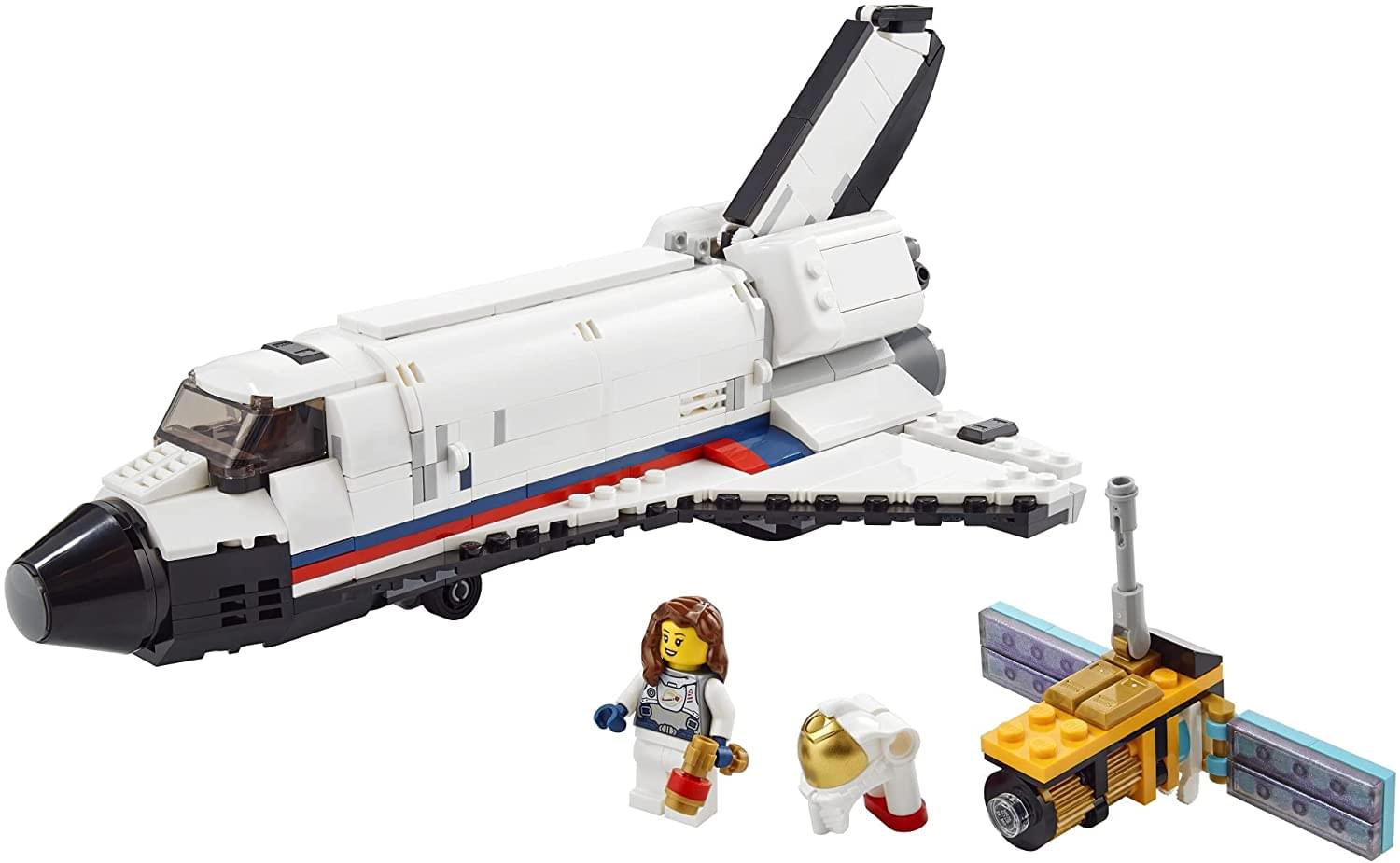 LEGO Creator 31117 3in1 Space Shuttle Adventure 486 Piece Building Kit
