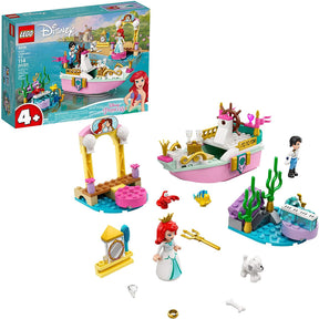 LEGO Disney Princess 43191 Ariel's Celebration Boat 114 Piece Building Kit
