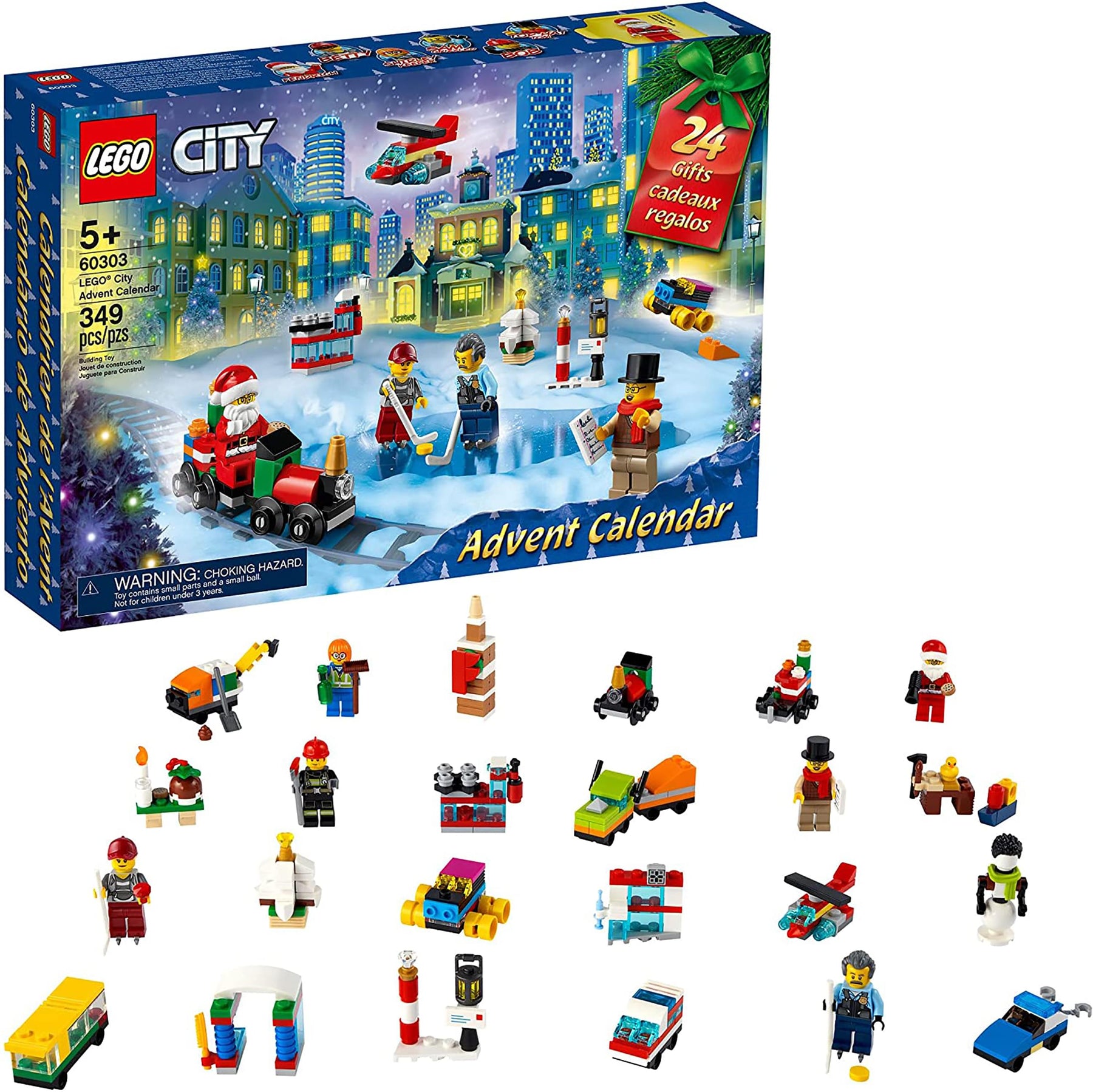 LEGO City 60303 2021 Advent Calendar | 24 Gifts